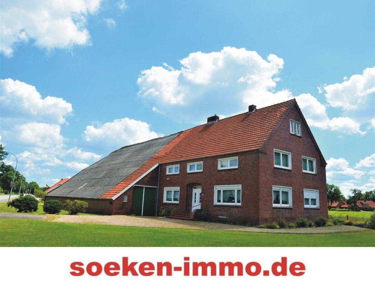 Bauernhaus zum Kauf 230.000 € 5 Zimmer 170 m²<br/>Wohnfläche 2.800 m²<br/>Grundstück Strackholt Großefehn 26629