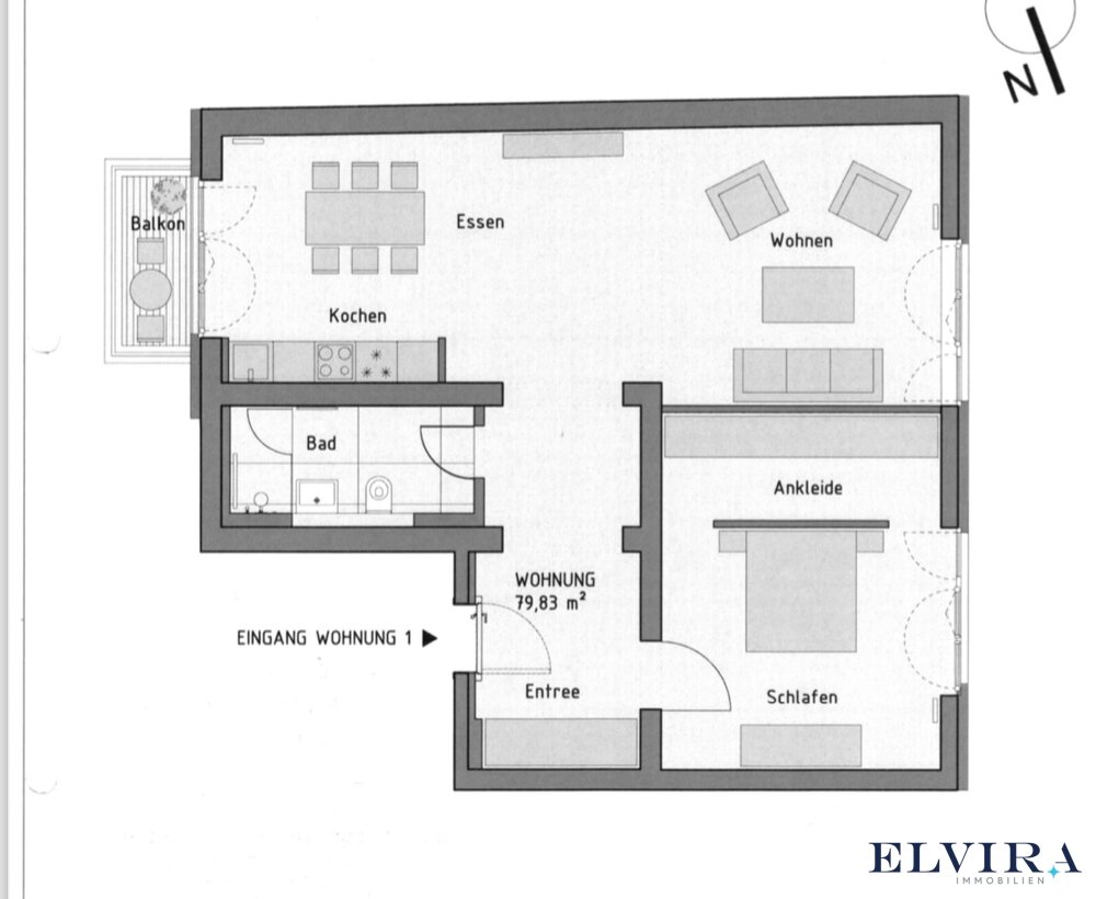 Wohnung zum Kauf 845.000 € 2 Zimmer 80 m²<br/>Wohnfläche 2.<br/>Geschoss Westend - Süd Frankfurt am Main / Westend-Süd 60325