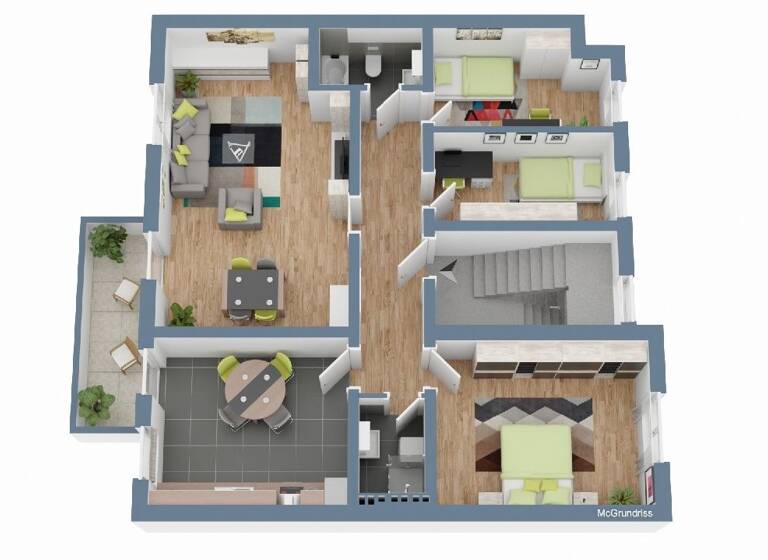 Wohnung zum Kauf 209.800 € 4 Zimmer 110 m² 3. Geschoss Mittelstadt Hagen 58095