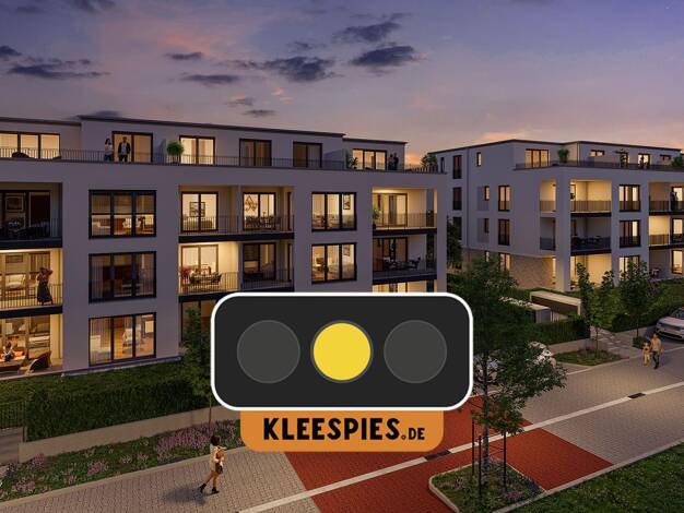 Terrassenwohnung zum Kauf - Erstbezug provisionsfrei 284.900 € 2 Zimmer 61 m² EG Adolf-Reichwein-Straße 17 Niederrodenbach Rodenbach 63517