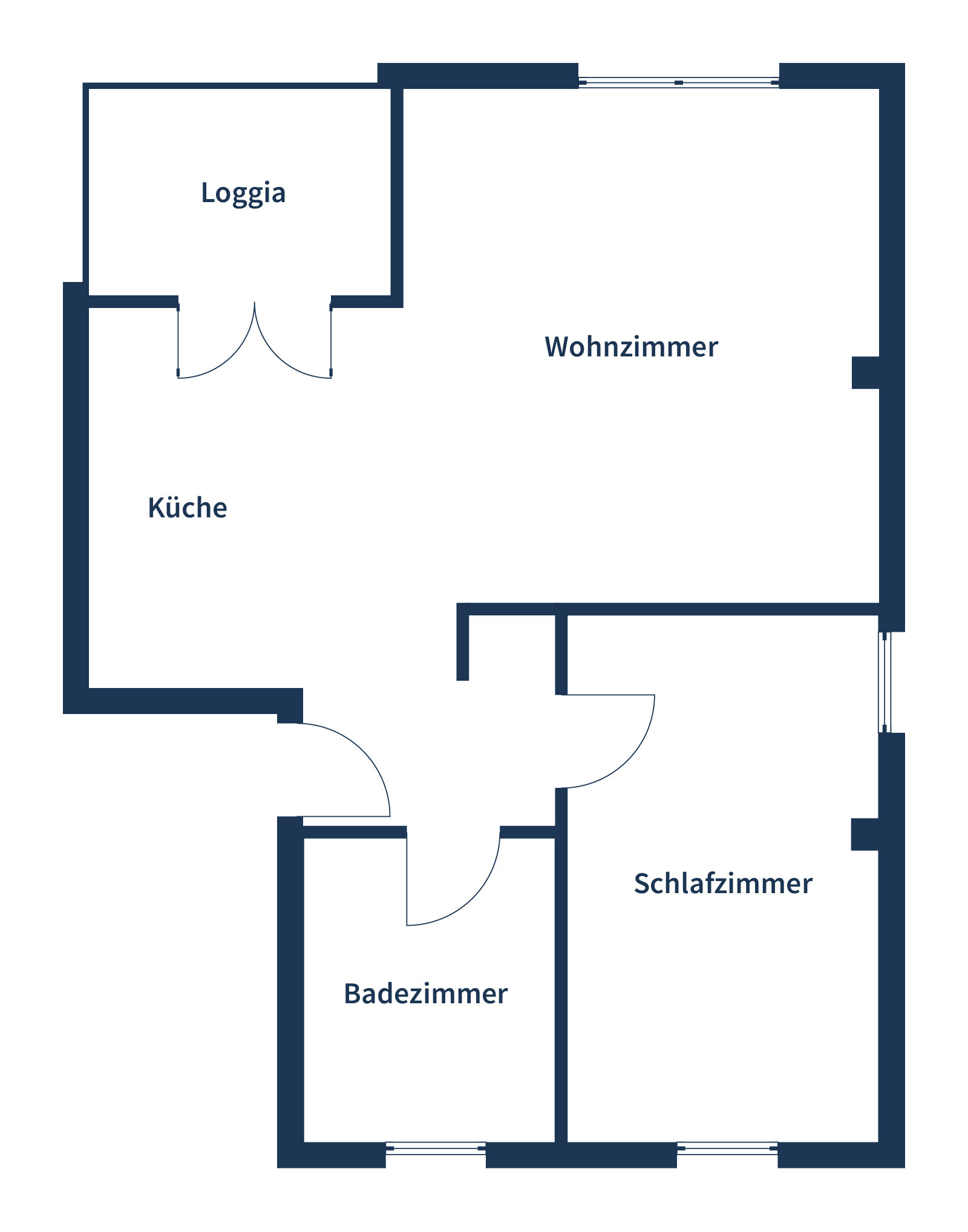 Wohnung zum Kauf 267.000 € 2 Zimmer 68 m²<br/>Wohnfläche 4.<br/>Geschoss Industriegebiet Ergolding 84030