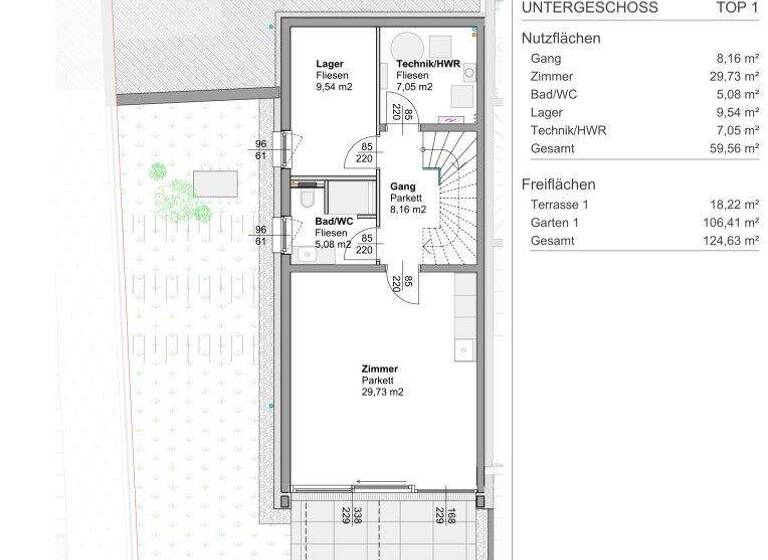 Doppelhaushälfte zum Kauf - Erstbezug 1.250.000 € 6 Zimmer 187 m² Perchtoldsdorf 2380