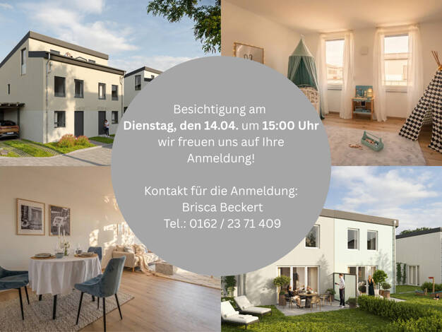 Doppelhaushälfte zur Miete - Erstbezug 1.644 € 5,5 Zimmer 137 m² 180 m² Grundstück Biblis 68647