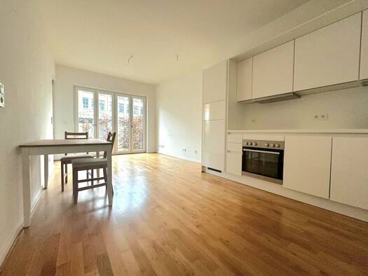 Wohnung zur Miete 636 € 2 Zimmer 47,5 m² EG Scheffelstraße 28 Connewitz Leipzig 04277