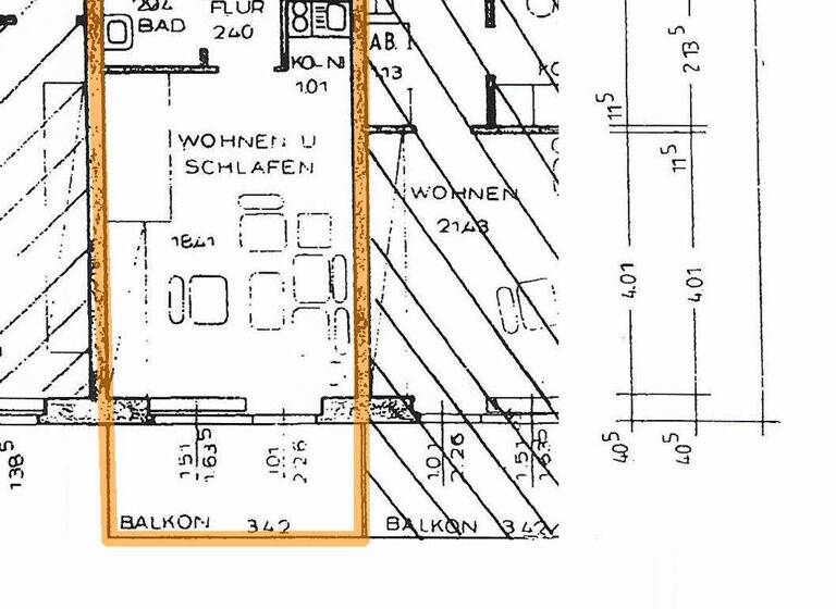 Studio zum Kauf 99.500 € 1 Zimmer 29 m² 1. Geschoss frei ab sofort Innenstadt Bad Oeynhausen 32545