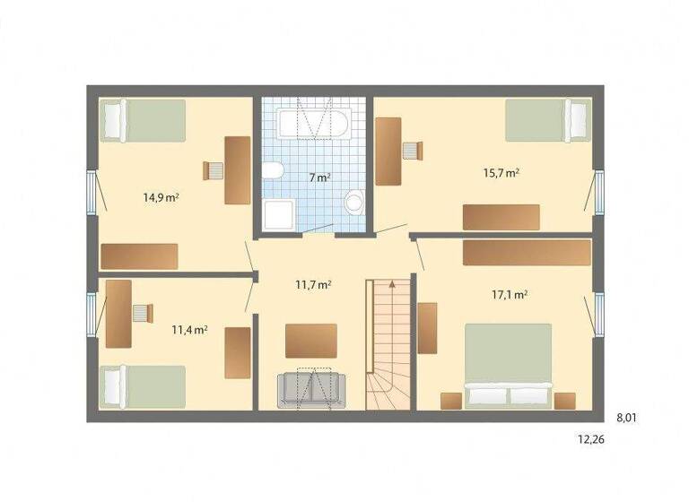 Einfamilienhaus zum Kauf provisionsfrei 559.823 € 6 Zimmer 160 m² 965 m² Grundstück Rekum Bremen 28777