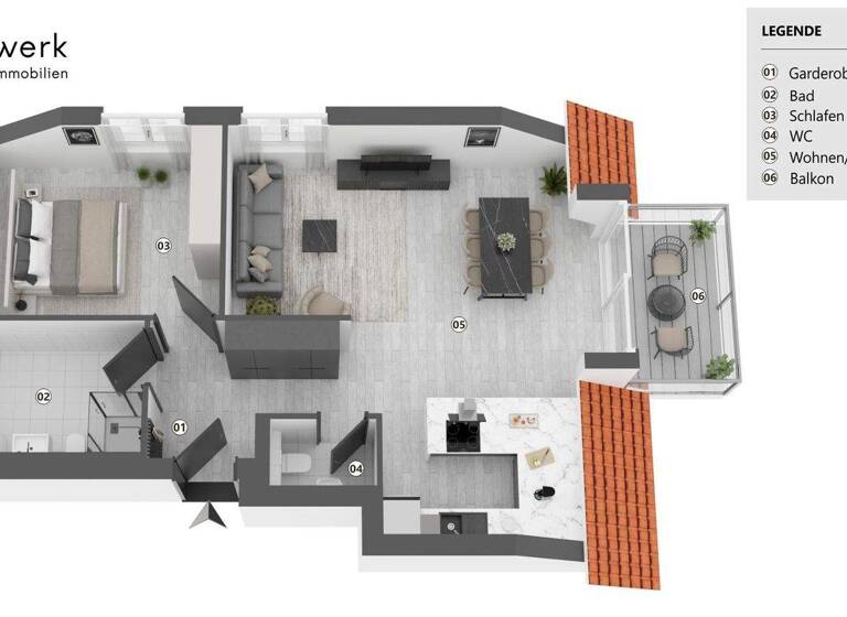 Wohnung zum Kauf - Erstbezug provisionsfrei 398.200 € 2,5 Zimmer 72 m² frei ab 01.07.2026 Rielasingen Rielasingen-Worblingen 78239