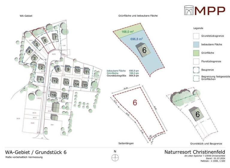 Einfamilienhaus zum Kauf provisionsfrei 429.140 € 5 Zimmer 124 m² 491 m² Grundstück Klütz 23948