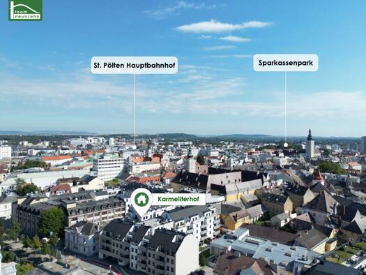 Wohnung zur Miete 731 € 3 Zimmer 59,3 m² EG frei ab 01.11.2026 Julius Raab-Promenade 31-35 St. Pölten St. Pölten 3100