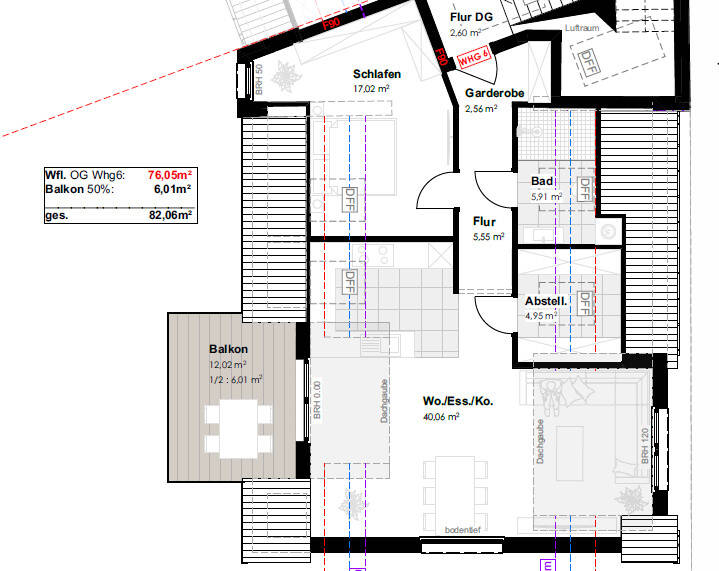 Wohnung zur Miete 1.105 € 2 Zimmer 82,1 m²<br/>Wohnfläche Rheine Rheine / Eschendorf 48429