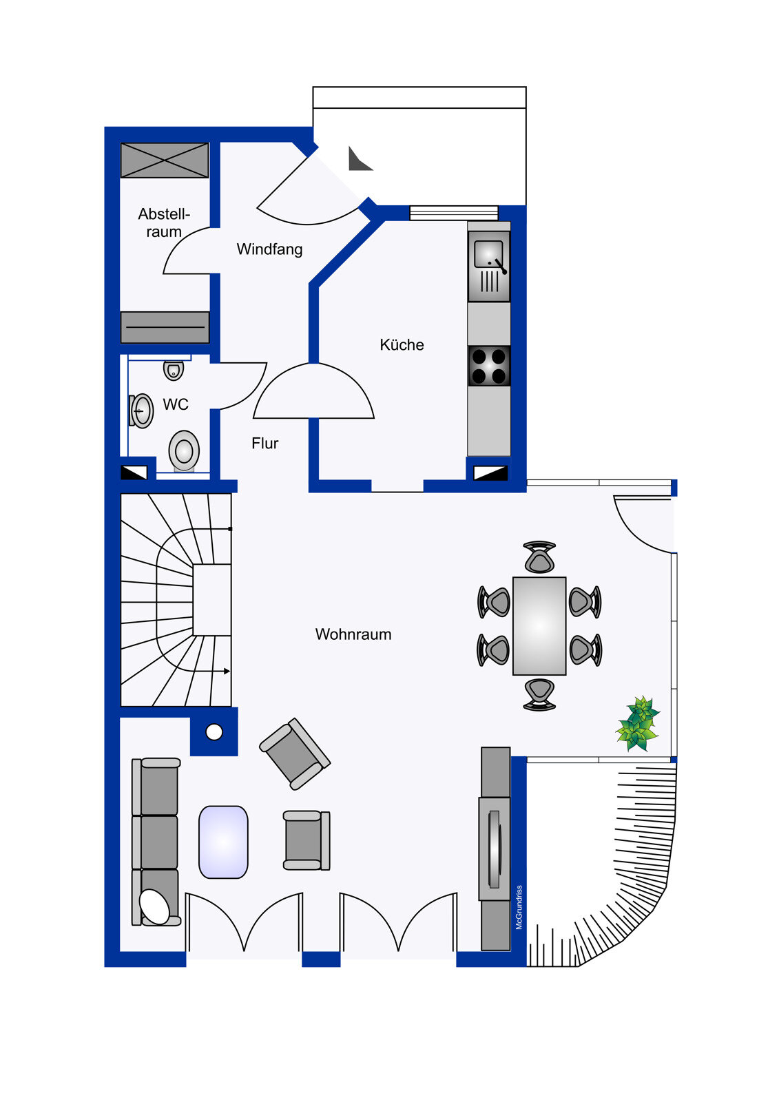 Reihenendhaus zum Kauf 1.499.000 € 4 Zimmer 156 m²<br/>Wohnfläche 544 m²<br/>Grundstück Vaterstetten Vaterstetten 85591