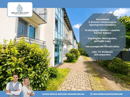 Wohnung zum Kauf 140.000 € 2 Zimmer 59,8 m² 1. Geschoss Bannewitz Bannewitz 01728