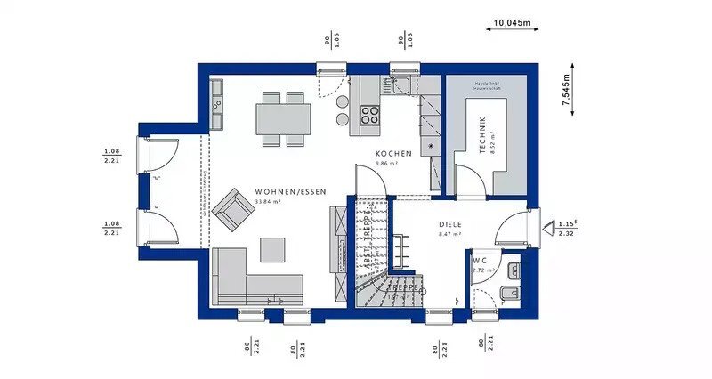 Haus zum Kauf 465.600 € 4 Zimmer 126 m²<br/>Wohnfläche 771 m²<br/>Grundstück Haard Nüdlingen 97720