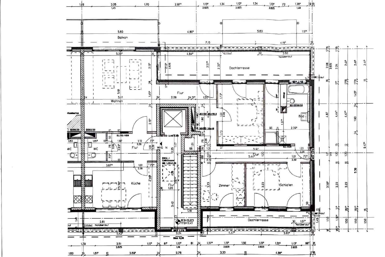 Penthouse zum Kauf 690.000 € 4 Zimmer 163 m²<br/>Wohnfläche 4.<br/>Geschoss 01.01.2025<br/>Verfügbarkeit Waldkirch Waldkirch 79183