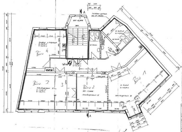 Bürofläche zur Miete 310 € 1 Zimmer 40 m² Bürofläche Stollberg 09366