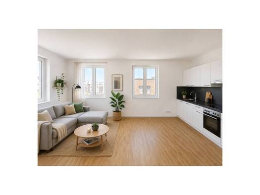 Wohnung zur Miete - Erstbezug 955 € 2 Zimmer 61,8 m² 2. Geschoss frei ab 16.09.2026 Christine-Hardt-Straße 11 Bemerode Kirchrode - Bemerode - Wülferode 30539