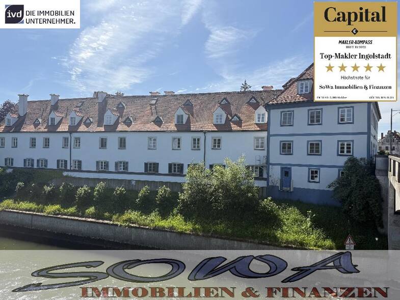 Wohnung zum Kauf 360.000 € 3 Zimmer 78,1 m² Neuburg Neuburg 86633