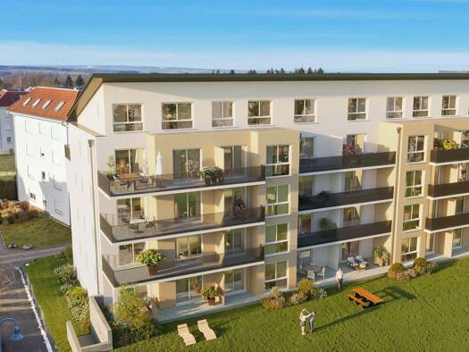 Wohnung zum Kauf - Erstbezug provisionsfrei 222.900 € 1,5 Zimmer 45,3 m² EG Edith-Stein-Straße 20 Laupheim 88471