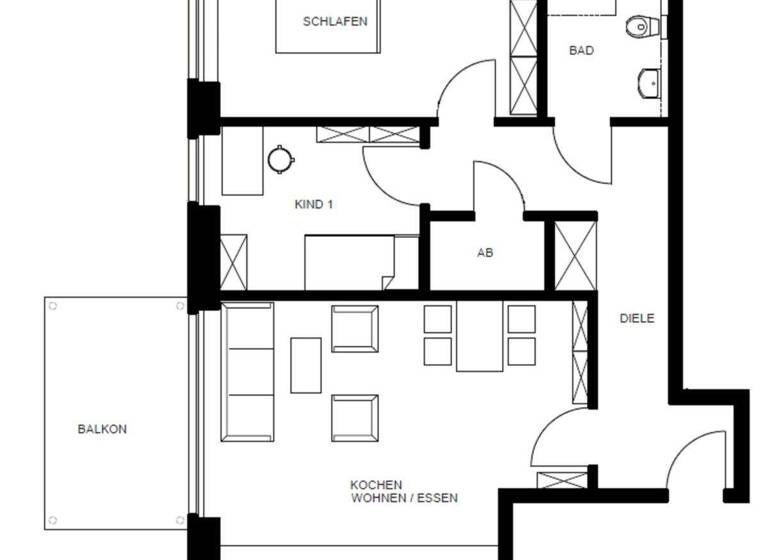 Wohnung zum Kauf - Erstbezug provisionsfrei 352.800 € 3 Zimmer 84 m² EG Ennigerloh 59320
