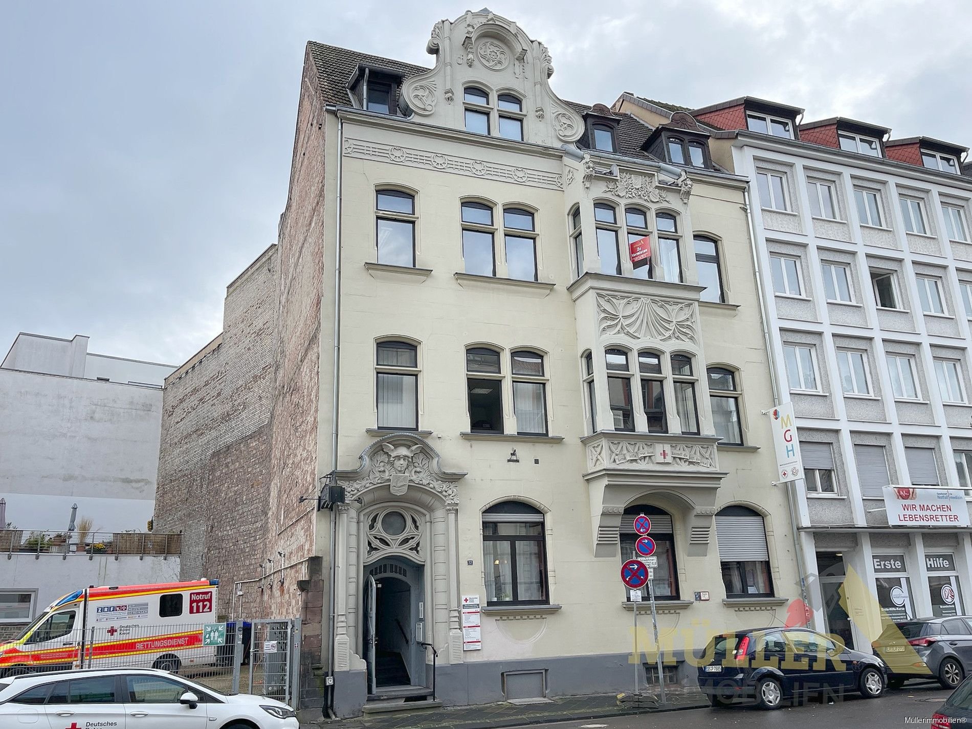 Bürogebäude zur Miete 1.470 € 3 Zimmer 117,7 m²<br/>Bürofläche Hauptbahnhof Saarbrücken / Sankt Johann 66111