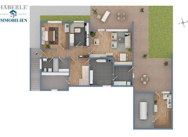 Mehrfamilienhaus zum Kauf 495.000 € 8 Zimmer 256,8 m² 860 m² Grundstück Unterkirnach 78089