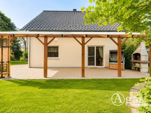 Einfamilienhaus zum Kauf 465.000 € 4 Zimmer 127,6 m² 524 m² Grundstück Fredersdorf-Nord Fredersdorf-Vogelsdorf 15370