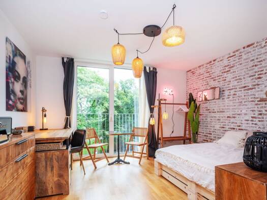 Studio zur Miete 1.300 € 1 Zimmer 21 m² Geschoss 3/6 frei ab 01.03.2026 Landshuter Allee 158 Neuhausen-Nymphenburg München 80637