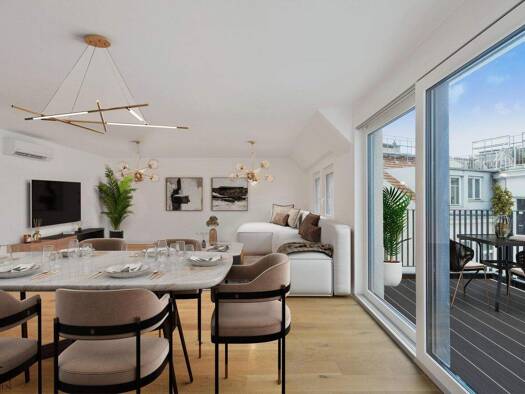 Wohnung zum Kauf - Erstbezug 1.087.000 € 3 Zimmer 132,5 m² 4. Geschoss Wien 1050