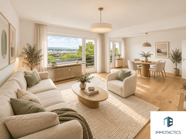 Wohnung zur Miete 1.450 € 4 Zimmer 103 m² 2. Geschoss Rheingrafenstraße 72 A Bad Kreuznach Bad Kreuznach 55543