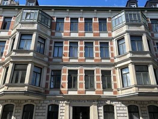 Wohnung zur Miete 490 € 2 Zimmer 53,7 m² EG Funkenburgstraße 3 Zentrum-Nordwest Mitte 04105