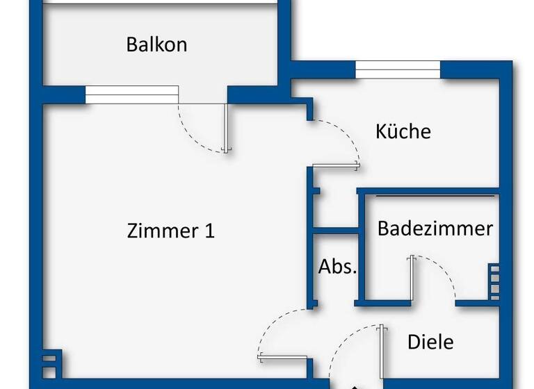 Studio zum Kauf 130.000 € 1 Zimmer 41 m² 3. Geschoss Buckow Berlin 12351