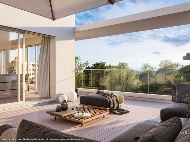 Wohnung zum Kauf - Neubau provisionsfrei 1.054.000 € 3 Zimmer 92,8 m² 4. Geschoss Franz-Heubl-Straße 1 Ramersdorf-Perlach München 81735