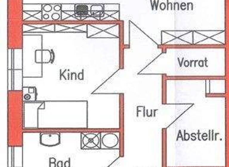 Wohnung zur Miete 750 € 3 Zimmer 78 m² frei ab 01.06.2026 Osterloh Bösel 26219