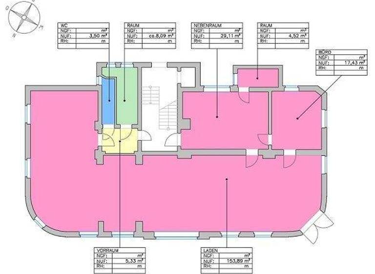 Praxis zur Miete 577 € 3 Zimmer 203,9 m² Bürofläche Schönheide 08304
