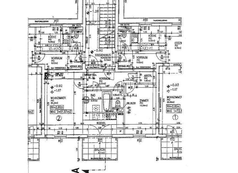 Wohnung zur Miete 443 € 2 Zimmer 51,7 m² frei ab 30.06.2026 Pöggstall 3650