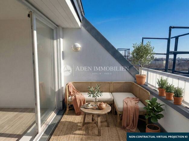 Maisonette zum Kauf 649.000 € 3,5 Zimmer 97,8 m² 5. Geschoss Bredtschneiderstr. 15 Westend Berlin 14057
