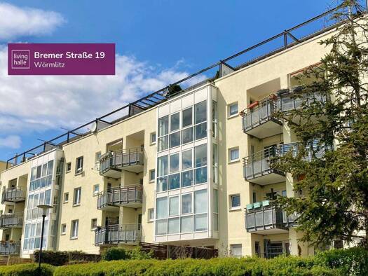 Wohnung zur Miete 530 € 2 Zimmer 65,2 m² EG Bremer Straße 19 Böllberg-Wörmlitz Halle 06128