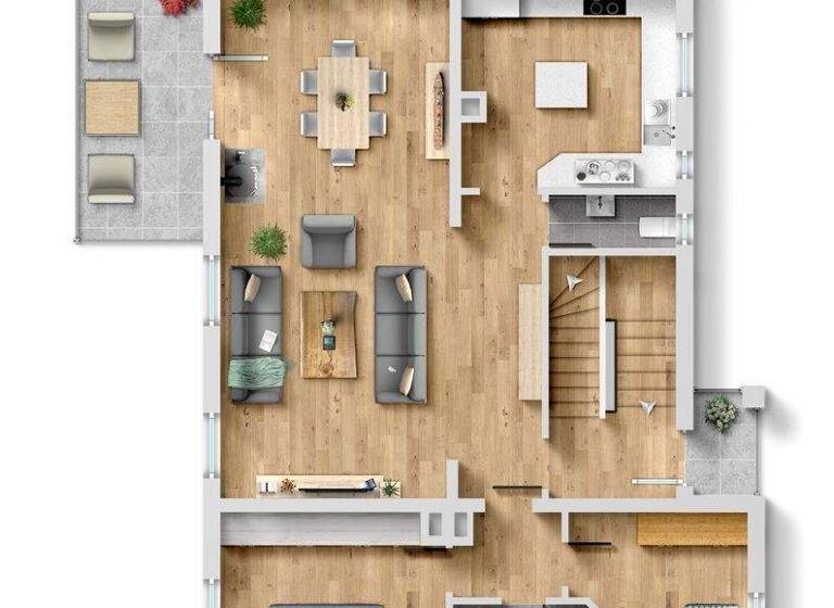 Wohnung zum Kauf 269.000 € 3,5 Zimmer 95,8 m² 1. Geschoss Schwabstr. 1 Tuttlingen 78532