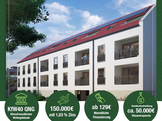 Wohnung zum Kauf provisionsfrei 209.814 € 2 Zimmer 41,1 m² Dachgeschoss, 4. Geschoss Frontenhausen Frontenhausen 84160