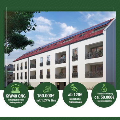 Wohnung zum Kauf provisionsfrei 209.814 € 2 Zimmer 41,1 m² Dachgeschoss, 4. Geschoss Frontenhausen Frontenhausen 84160