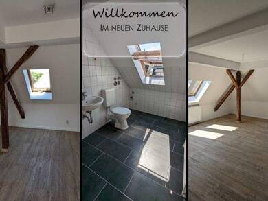 Studio zur Miete 220 € 1 Zimmer 38 m² Dachgeschoss, 4. Geschoss frei ab sofort Bachstraße 1 Ostvorstadt Plauen 08527