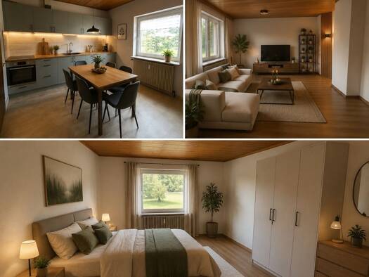 Wohnung zur Miete 720 € 2 Zimmer 63 m² Geschoss EG/2 frei ab sofort Fasanenhof Kassel 34125