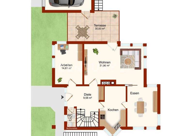 Einfamilienhaus zum Kauf 766.000 € 8 Zimmer 213 m² 748 m² Grundstück frei ab sofort Hambach Neustadt 67434