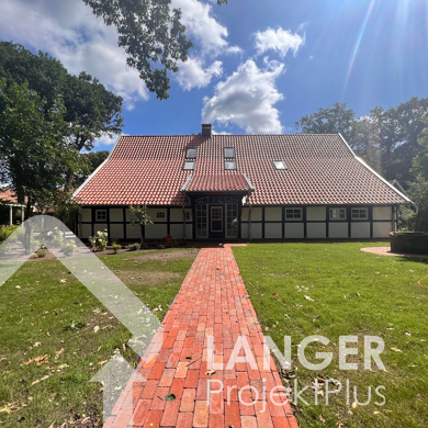 Einfamilienhaus zur Miete 1.790 € 4 Zimmer 317 m² 1.837 m² Grundstück frei ab 01.08.2025 Brögbern Brögbern 49811