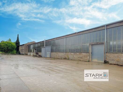Halle/Industriefläche zur Miete 1.005 m² Lagerfläche teilbar ab 400 m² Kirchheim 97268
