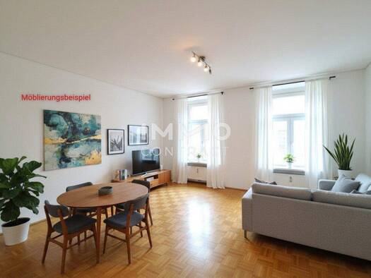 Wohnung zur Miete 501 € 2 Zimmer 55,7 m² 2. Geschoss Feuerbachgasse 6 Gries Graz 8020