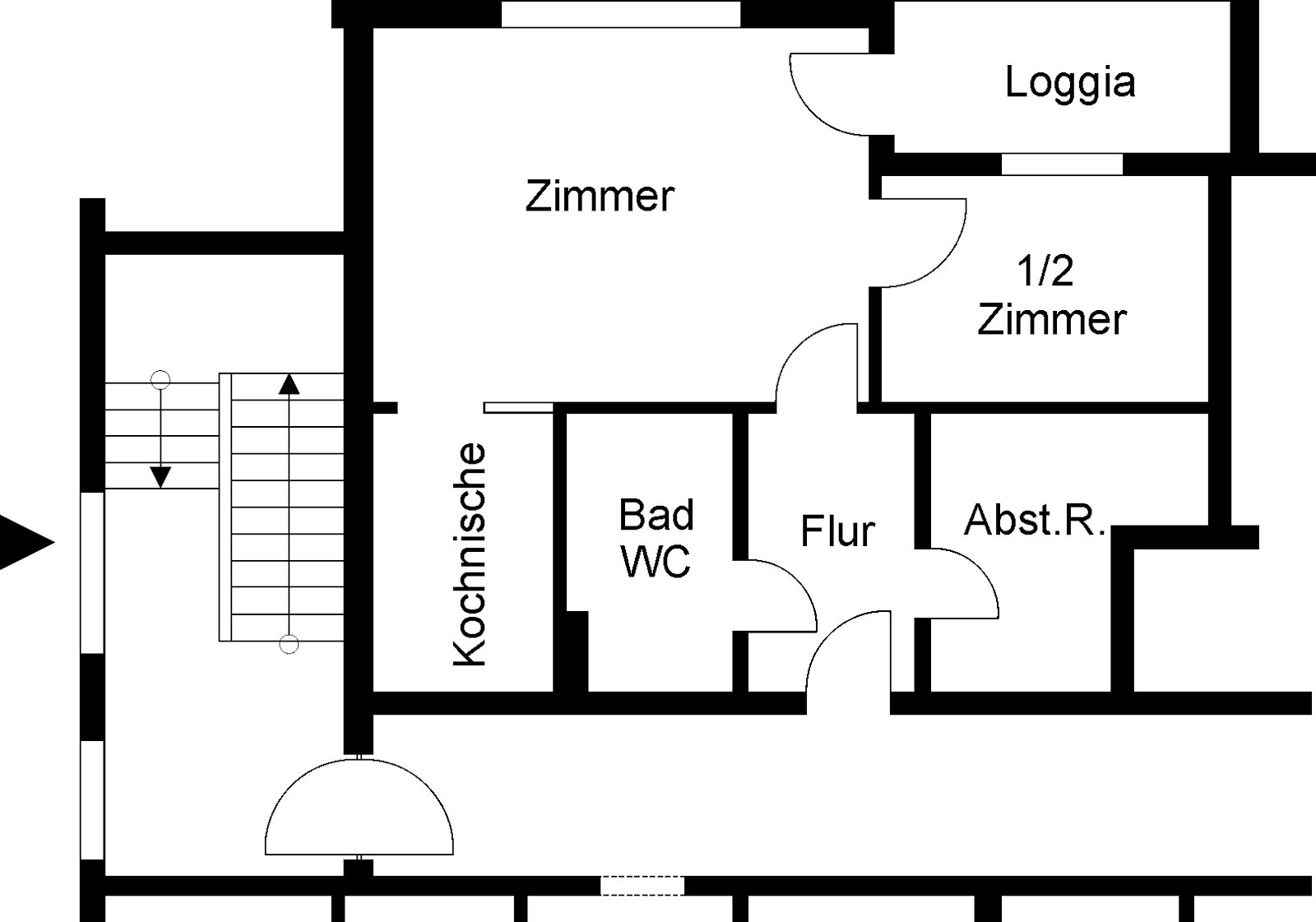 Wohnung zur Miete nur mit Wohnberechtigungsschein 268 € 2 Zimmer 51,2 m²<br/>Wohnfläche 1.<br/>Geschoss 16.03.2025<br/>Verfügbarkeit Gothaer Str. 8 Ehmen Wolfsburg 38442