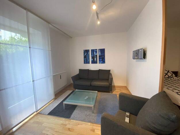 Terrassenwohnung zur Miete 1.400 € 1,5 Zimmer 45 m² EG Maxvorstadt München 80799