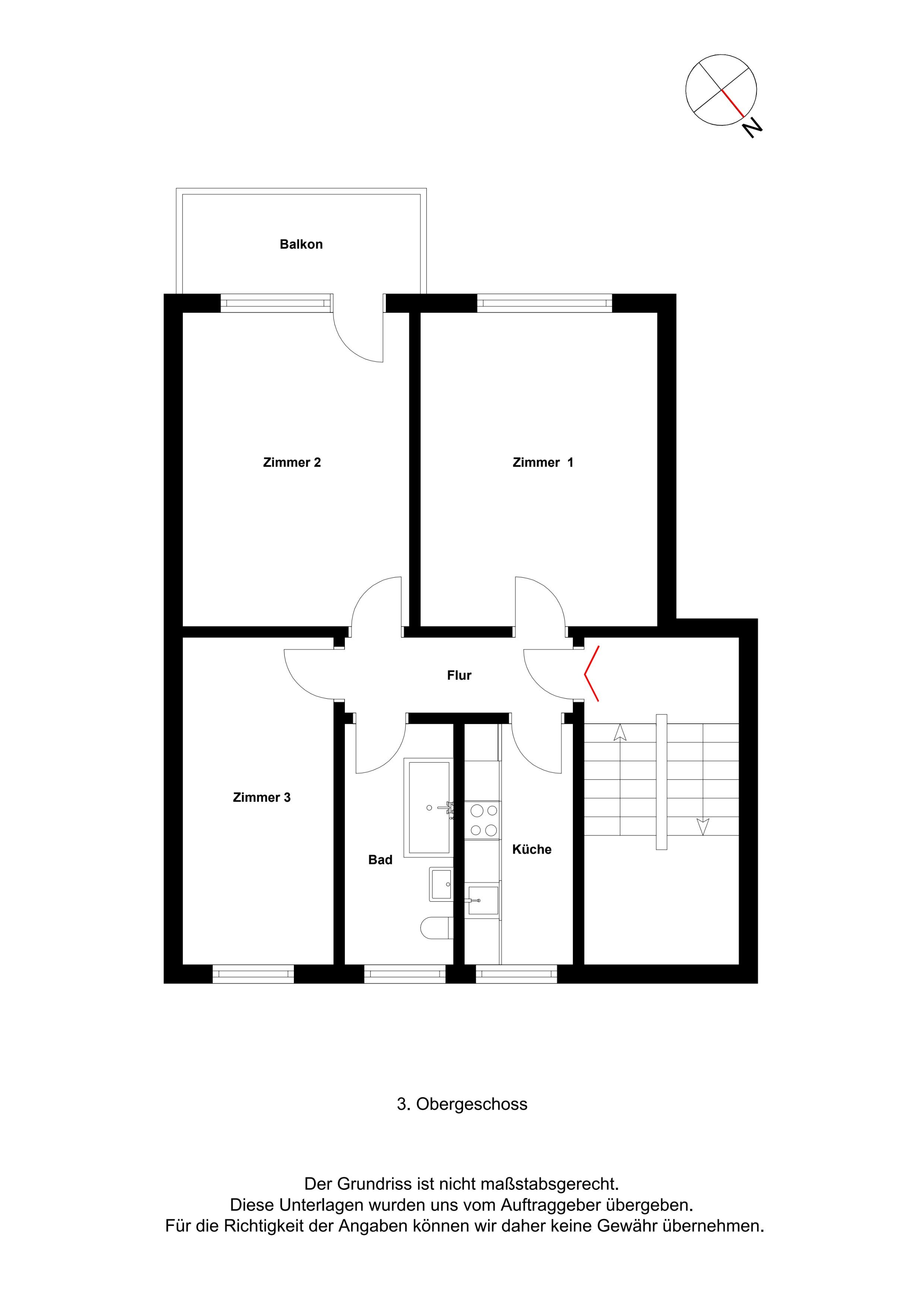 Wohnung zum Kauf 215.000 € 3 Zimmer 59 m²<br/>Wohnfläche 3.<br/>Geschoss Heiligendamm Seebad Heiligendamm 18209