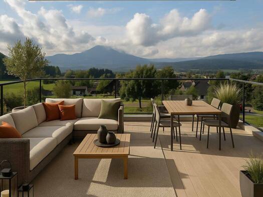 Terrassenwohnung zum Kauf - Neubau 470.000 € 4 Zimmer 91,9 m² 2. Geschoss frei ab sofort Lendorf 9811